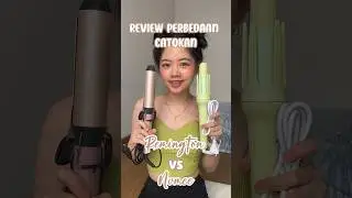 Review Perbedaan Catokan Remington Coconut Curling Tong VS Nvmee Taurus! Link On Desc Box🥰