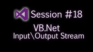 VB.Net Input\Output Streams (Arabic)