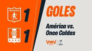 América vs. Once Caldas (goles) | Liga BetPlay Dimayor 2026-1 | Fecha 3