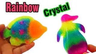Make Rainbow Crystal Sealife Creatures by Bum Bum Surprise Toys