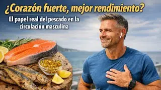 M&aacute;s pescado, menos bloqueos: c&oacute;mo la salud vascular decide el rendimiento masculino