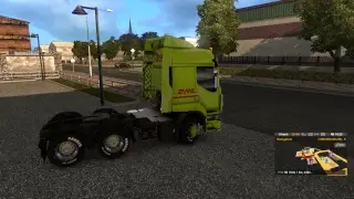 DER MASTRO / Z&uuml;risch nach Bern / DHL LKW  & REDANGEL AUFLIEGER /