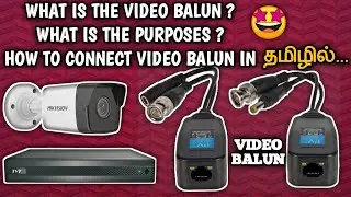 How To Connect Video Baluns To CAT5 Cable For CCTV Cameras | BNC to ethernet connector I PV balun