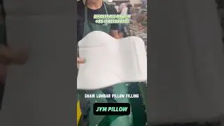 JYMPillow factory：Make chair lumbar pillow #productionprocess#memoryfoam#pillowfactory#custompillow