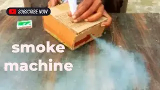 How to making Mini smoke machine#experiment #diy #dj