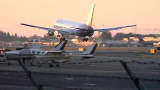 Hawaiian Airlines 767-300ER Landing at San Jose International Airport (KSJC)