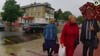 Прогулка под осенним дождем по улицам  г. Бендеры #осень  #Бендеры #октябрь #2024