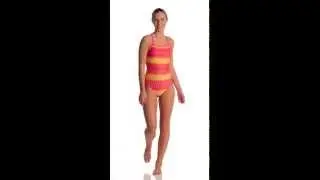 Speedo Flipturns Geo Genie Propel Back Women's Swimsuit | SwimOutlet.com