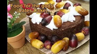 Food for the gods (Dates Cake) || Full recipe in the description box