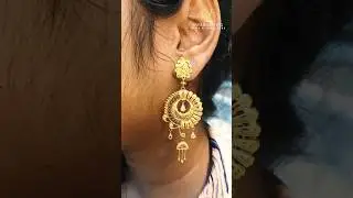 Kanbala Earrings 👉 Swarnoyug Gems & Jewellers 👉 Booking:- 9123855811 #viral #viralvideo