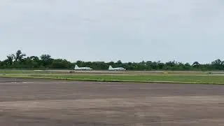 Cool NASA T-38 Formation Takeoff