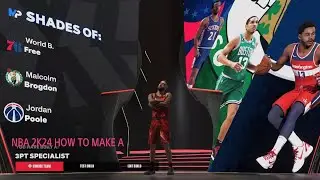 HOW TO MAKE A 3PT SPECIALIST PG NBA 2K24