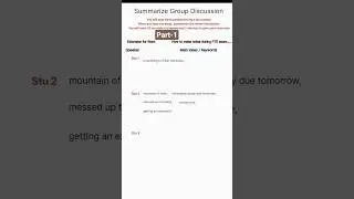 Part-1 PTE Summarize Group Discussion | Full Explanation (Part 1) | 90 Score Strategy for 2025