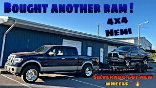 REBUILDING A WRECKED RAM !!  | SILVERADO GOT NEW WHEELS 🔥