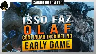 VEJA COMO Olaf Jungle faz 1v5+DUAS Torres do NEXUS | League of Legends