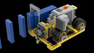 A simple LEGO Domino Machine