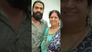 Actor simbu & his mother #simbu #t.rajendar#kuralarasan#ilakkiya#shortsviral #youtuber