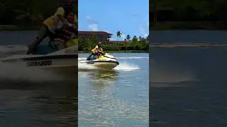 Jet ski ride🤘🇱🇰 #watersports #srilankatravel #bentota #malubannawatersport