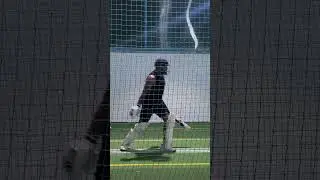 What's your go-to defensive shot? Mine's the forward defense!#cricket #forwarddefense #batting