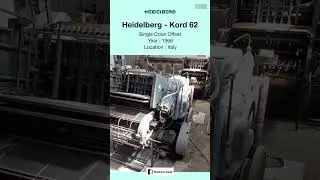 Preowned Offset Printing Machine for SALE | Heidelberg - Kord 62 | @Machinedalal