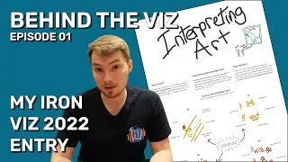 Behind the Viz - Episode 01 - Interpreting Art, my Iron Viz 2022 entry
