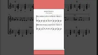 HAVA NAGILA DUET GUITAR