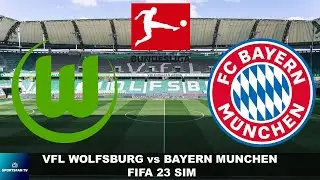 VFL Wolfsburg vs Bayern M&uuml;nchen Bundesliga Matchday 19 - Full Match 2/5/23 (FIFA 23 SIM)