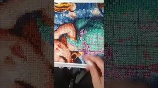 Prinzessin Jasmin #hobby #homemade #kreuzstich #sticken #crossstitch