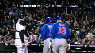 2010/04/21 Soriano's two-run shot