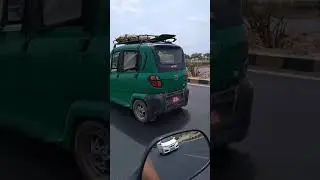 Bajaj Qute CNG Test Vehicle in India