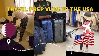 TRAVEL PREP VLOG TO THE USA #usa #america #nigeria #qatar