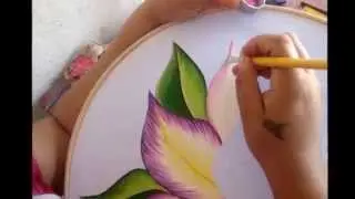 HOW TO PAINT AN ORCHID PART ONE MARIMUR 268