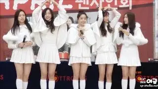160103(BGM)힐링돌 에이프릴(APRIL) 스노우맨(SNOWMAN) 팬사인회 직캠 by 여금