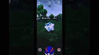 Catching a Darumaka in Pokemon GO | Indonesia | Gameplay #Shorts #PokemonGO #PokeGOWorthy