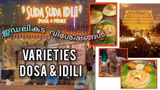 SUDA SUDA ഇഡലികട വിശേഷങ്ങൾ : വിവിധതരം ദോശ ഇഡലി വിഭവങ്ങൾ #travel #food #foodie #homemade 
