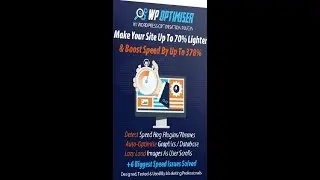 WP Optimiser Review How to optimize Wordpress