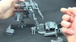 How To Magnetise - Warhammer 40k Imperial Knight Titan - (Almost) Fully magnetised for every variant