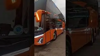 Bus terbaru buatan Indonesia karoseri adiputro