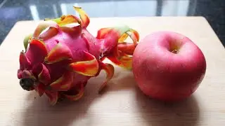 Glowing skin smoothies recipe | Red dragon fruit and apple smoothies