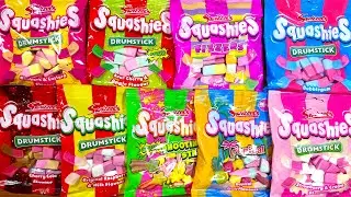 Trying 9 Unique Swizzels Squashies Candy Flavours 🍬 | UK Sweets Opening ✨