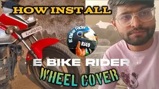 How To Install_Wheel Cover | अपनी मोटर साइकिल में व्हील कवर कैसे लगाए | #bike #trending #autoparts 