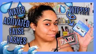 WATER ACTIVATED LASHES?!💦 | Testing Ardell Aqua Lashes