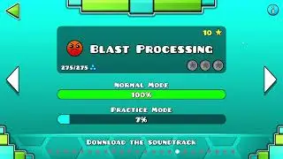 beating every geometry dash level live