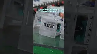 Mechanical Transparent Coin-operated Counter #coin #count #Wholesale