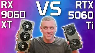 RX 9060 XT Vs RTX 5060 Ti 16GB [30 Game Benchmark | 1080p, 1440p & 4K]