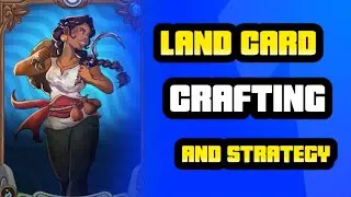 Splinterlands Land Cards are here! I craft my first cards!!