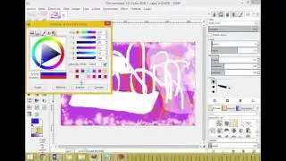 pinceles con la herramienta de pluma - Gimp