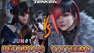 🔥 Tekken 8 - Befamous (Jun) vs Victeemo (Anna) | Serenity Meets Chaos!