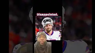 Huge let down !#joshallen #buffalobills #playoffs