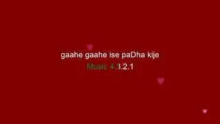 Tum nahin gham nahin karaoke